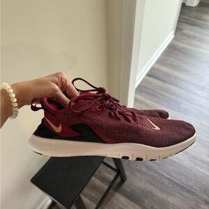 Nike Women's Burgundy Flex Trainer